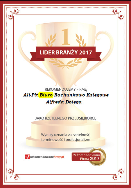 Lider Branzy 2017